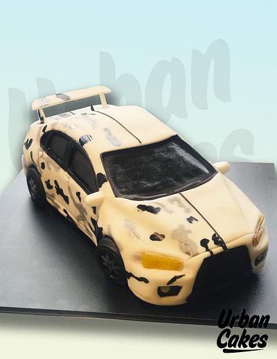 Mitsubishi Lancer Evolution Cake - Cake by Fabian Vergara