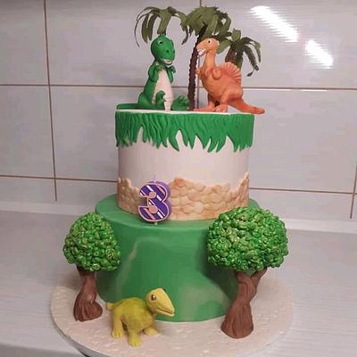 Dinosaur cake - Cake by Tortalie