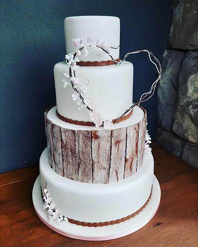 Wedding wood - Cake by Petraend