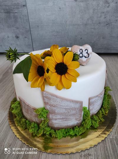 cake with wood effect - Cake by Stanka