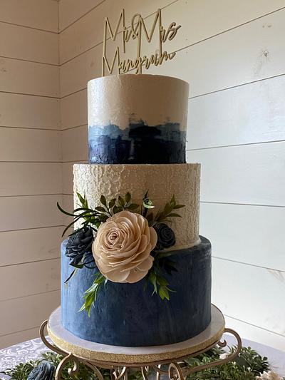 My son’s wedding cake - Cake by Melanie Mangrum