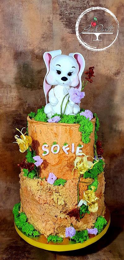 Birthday  cake bunny - Cake by Los dortos