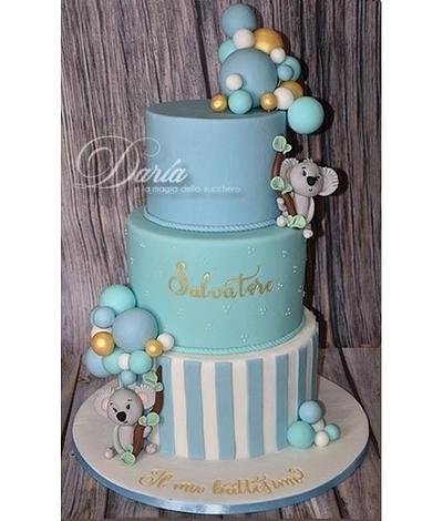 Koala baptism cake - Cake by Daria Albanese