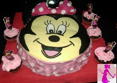 3D minnie mouse cake - Cake by Halah