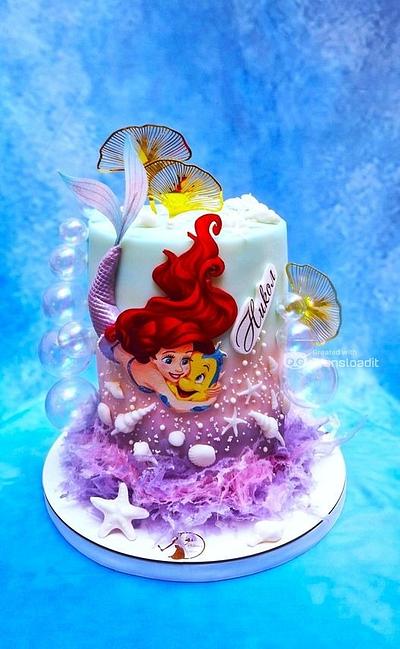 Ariel the Little Mermaid - Cake by Nora Yoncheva