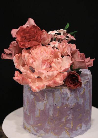 Anniversary cake - Cake by pam02