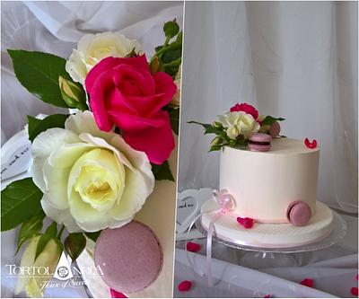 Romantic birthday cake - Cake by Tortolandia