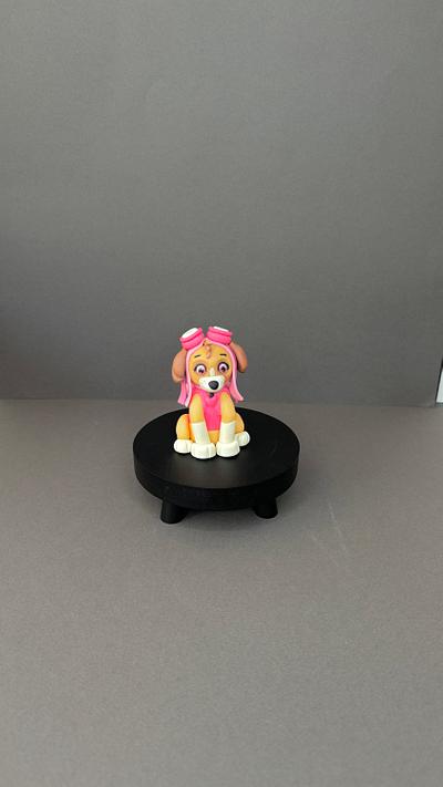 cake topper – Skye from Paw PatroL - Cake by Miss.whisk