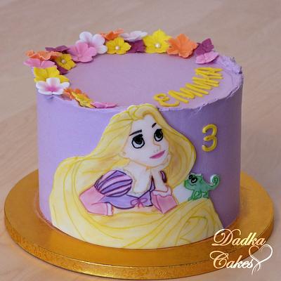 Tangled - Cake by Dadka Cakes