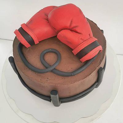 Boxing cake - Cake by Frajla Jovana