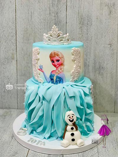 Frozen cake by lolodeliciouscake  - Cake by Lolodeliciouscake
