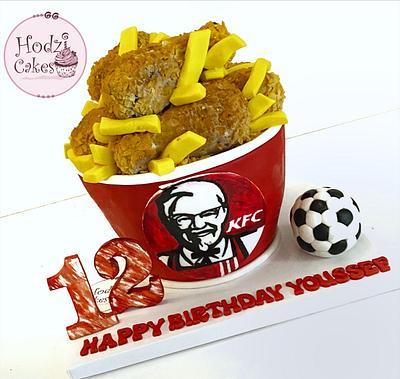 KFC Cake🍗♥️ - Cake by Hend Taha-HODZI CAKES