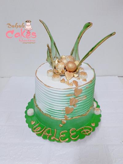 Suger glass cake  - Cake by HebaZahran