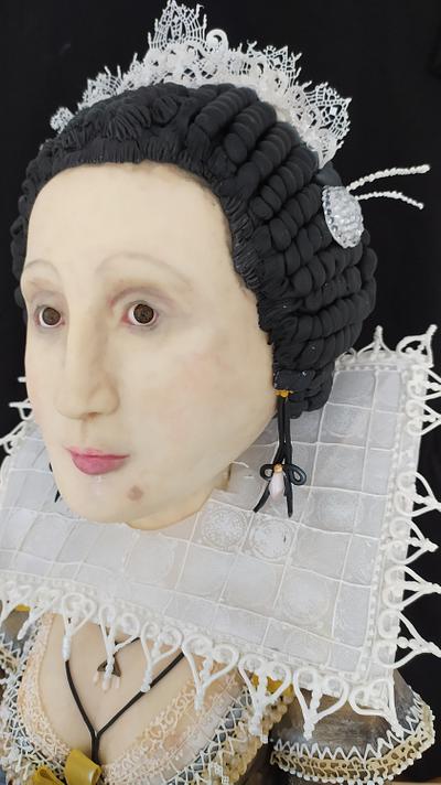 Elizabeth pourlett ( the royal cake challenge) - Cake by Michela CAKE ART