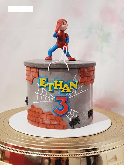 Spiderman cake - Cake by ClaudiaSugarSweet