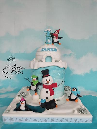 Pinguin Cake - Cake by Zaklina