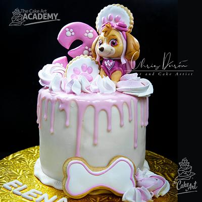 Skye Cake - Cake by Chris Durón from thecakeart.academy