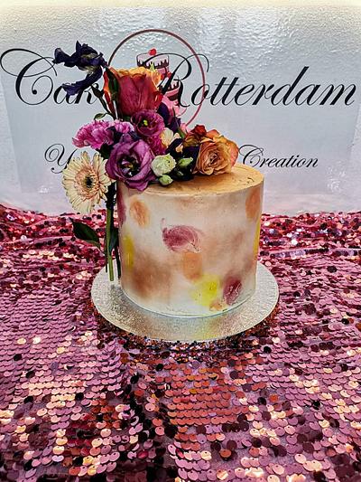 Dusted cake - Cake by Cake Rotterdam 