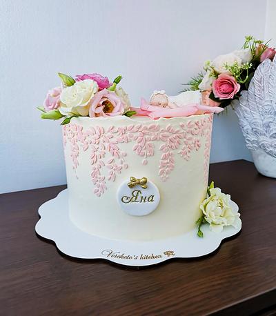 Baby shower cake - Cake by Vyara Blagoeva 