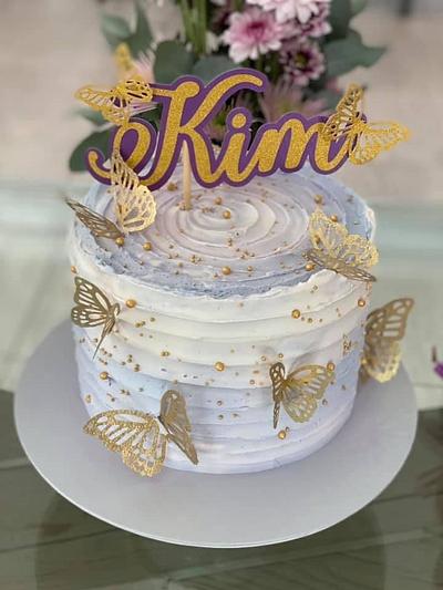 Beautiful butterflies  - Cake by Rhona