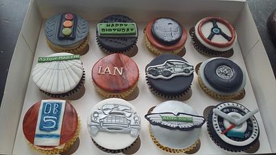 Aston Martin cupcakes  - Cake by Karen's Kakery