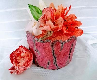 Flowers - Cake by Édesvarázs