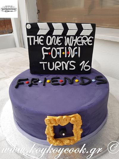 FRIENDS BIRTHDAY CAKE - Cake by Rena Kostoglou