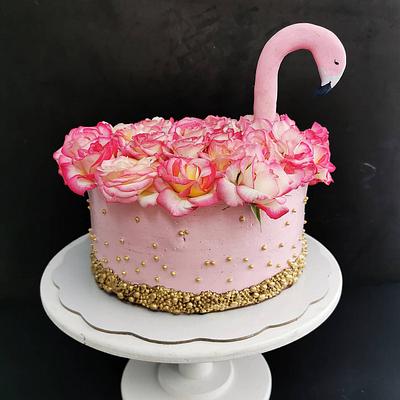 Flamingo cake - Cake by Frajla Jovana