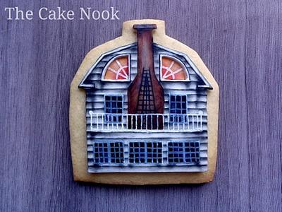 🏚 Amytiville horror house cookies. 🏚 - Cake by Zoe White