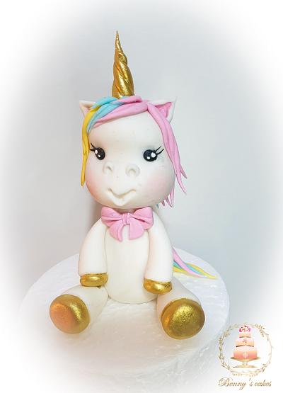 Unicorn for a little princess - Cake by Benny's cakes