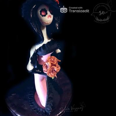 "Lady of Night" • Catrina Parade - Cake by Syl 