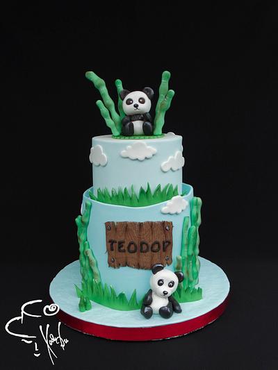 Panda cake - Cake by Diana