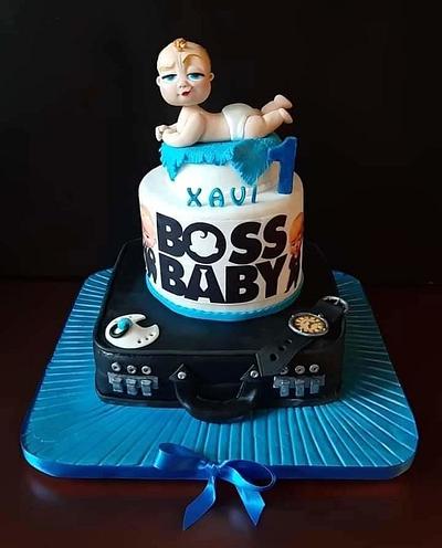 Baby boss! - Cake by silvia ferrada colman