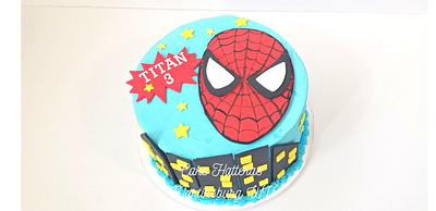 Spiderman - Cake by Donna Tokazowski- Cake Hatteras, Martinsburg WV