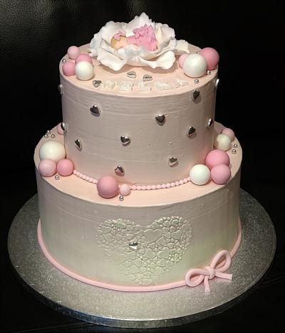 Christening cake - Cake by OSLAVKA