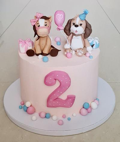 Animals cake - Cake by Adriana12