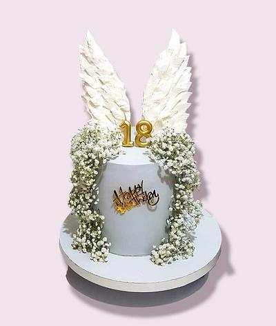 Angel cake😇 - Cake by Kraljica