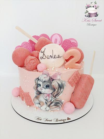Cute puppy  - Cake by Kristina Mineva