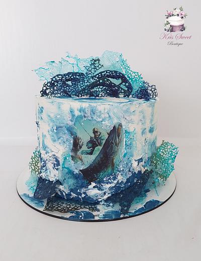 Fishing cake  - Cake by Kristina Mineva