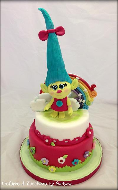 Smidge - trolls - Cake by Barbara Mazzotta