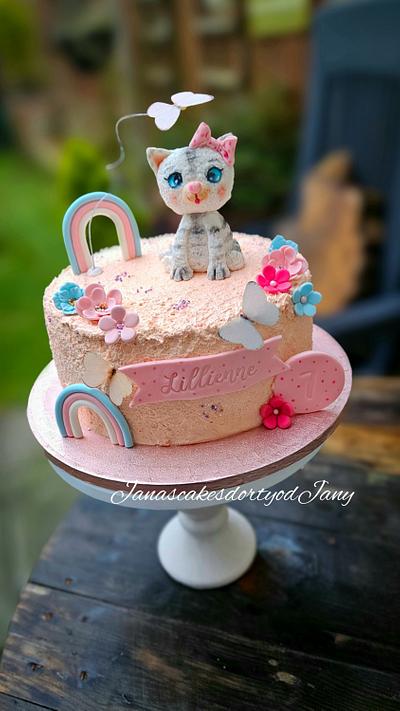 Cake with cat ❤️ - Cake by Jana1010
