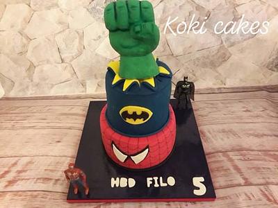 Heros cake - Cake by Noha Sami