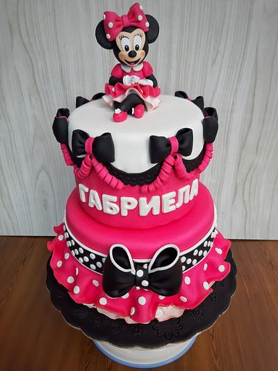 Minnie Mouse - Cake by tanita_al