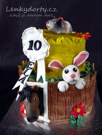 Animals cake - Cake by Lenkydorty
