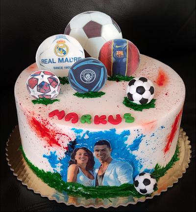 football - Cake by OSLAVKA