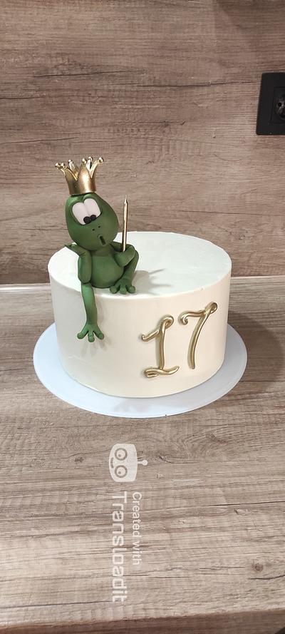 Frog prince - Cake by Tea Latin