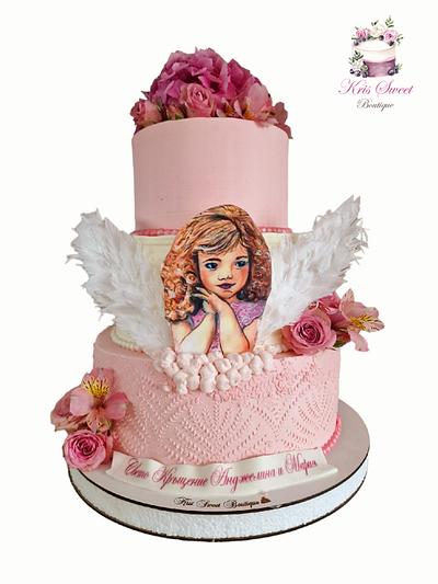 Christening cake - Cake by Kristina Mineva