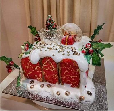 Christmas cake - Cake by Evgeniq Asparuhova