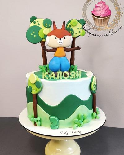 Rocco / Baby tv cake - Cake by Emily's Bakery