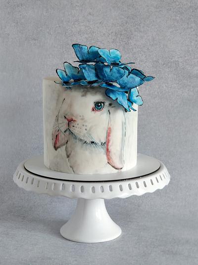 Handpainted cake - Cake by Katya